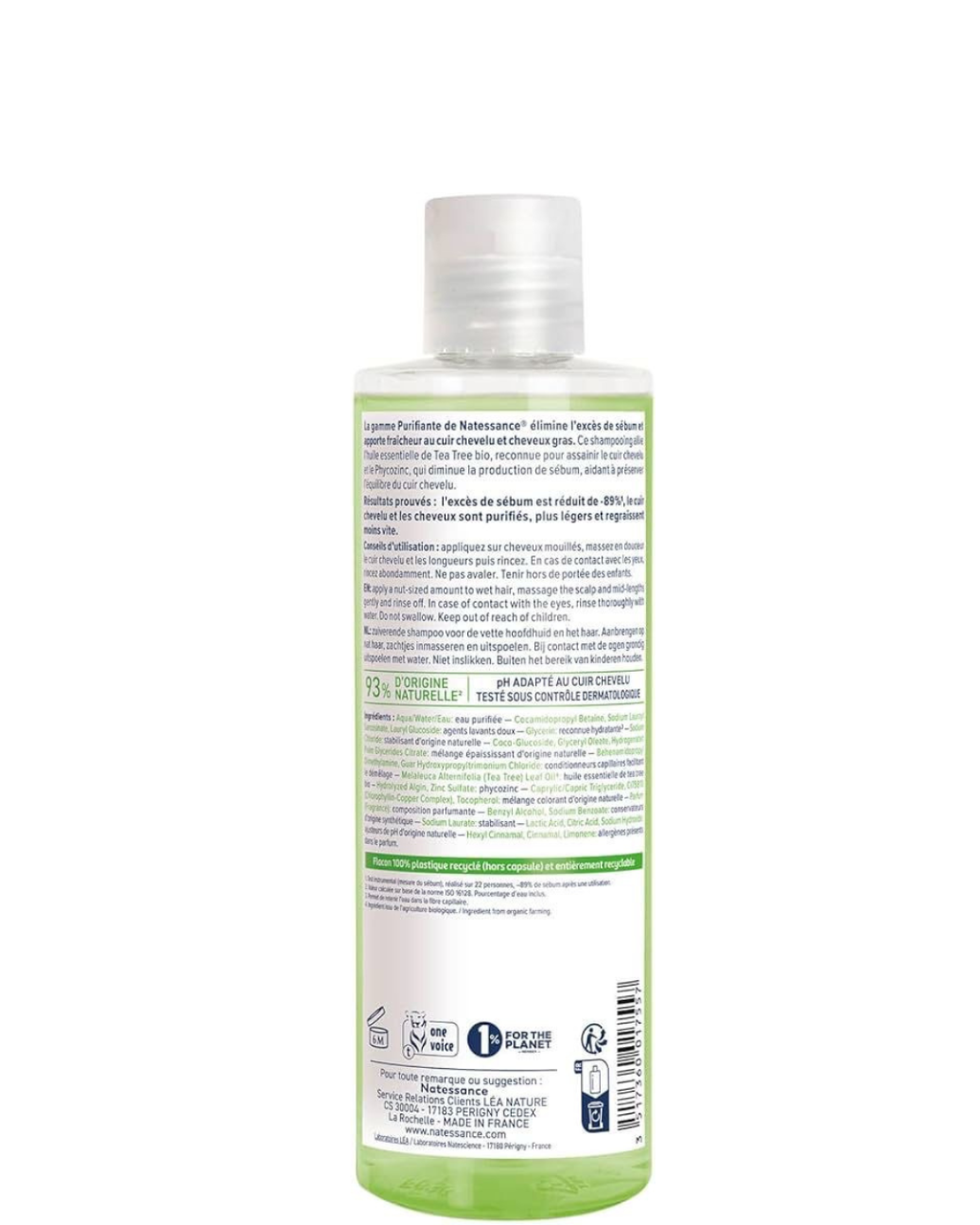 FAITH IN NATURE Gel Douche à la Rose Sauvage 400ml