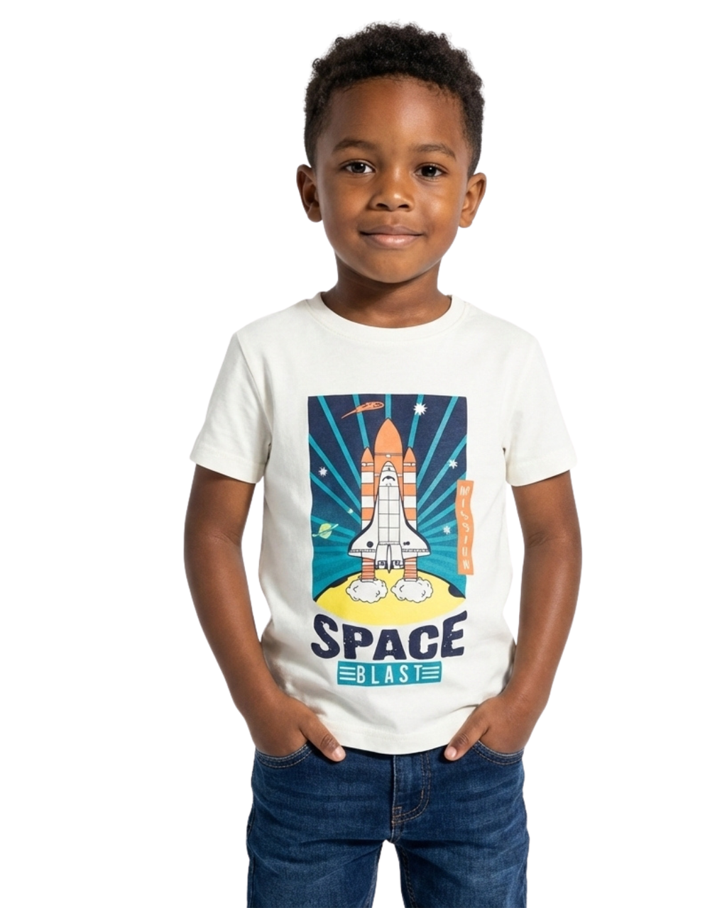 ORCHESTRA T-shirt manches courtes print fantaisie pour garçon