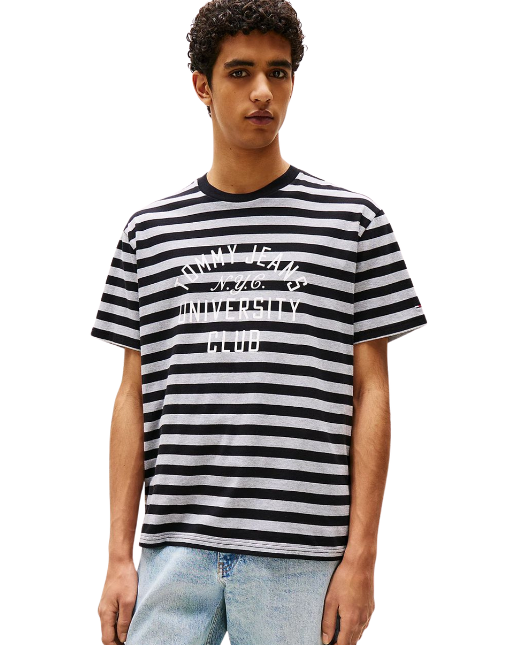 Tommy Hilfiger T-shirt décontracté à rayures
Gris et Noir