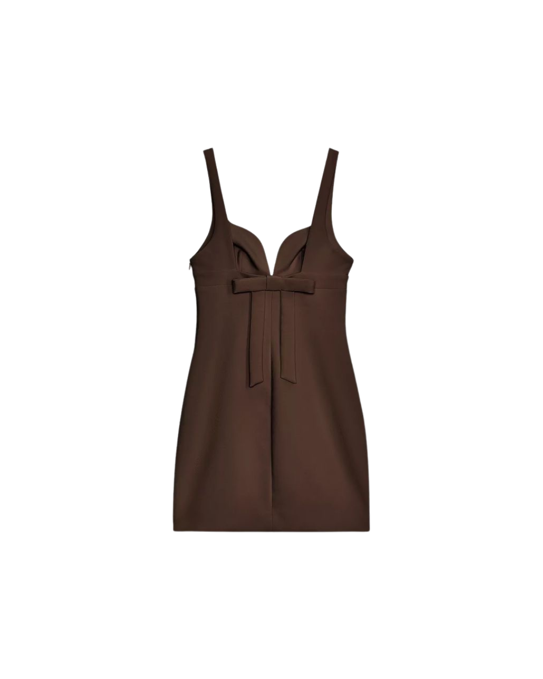 ZARA Robe Courte Élastique à Nœud