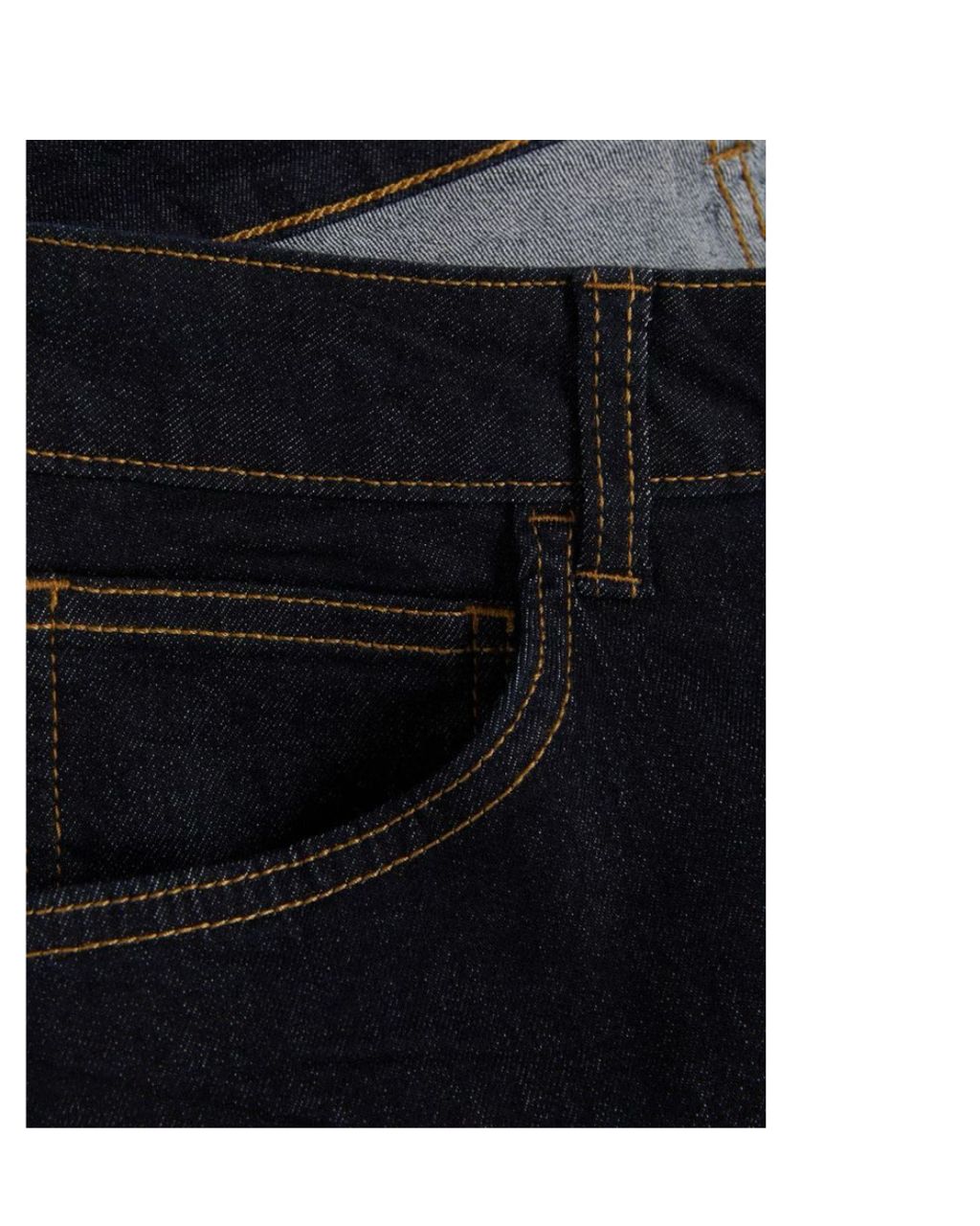 PRIMARK Jean droit à taille mi-haute et cinq poches