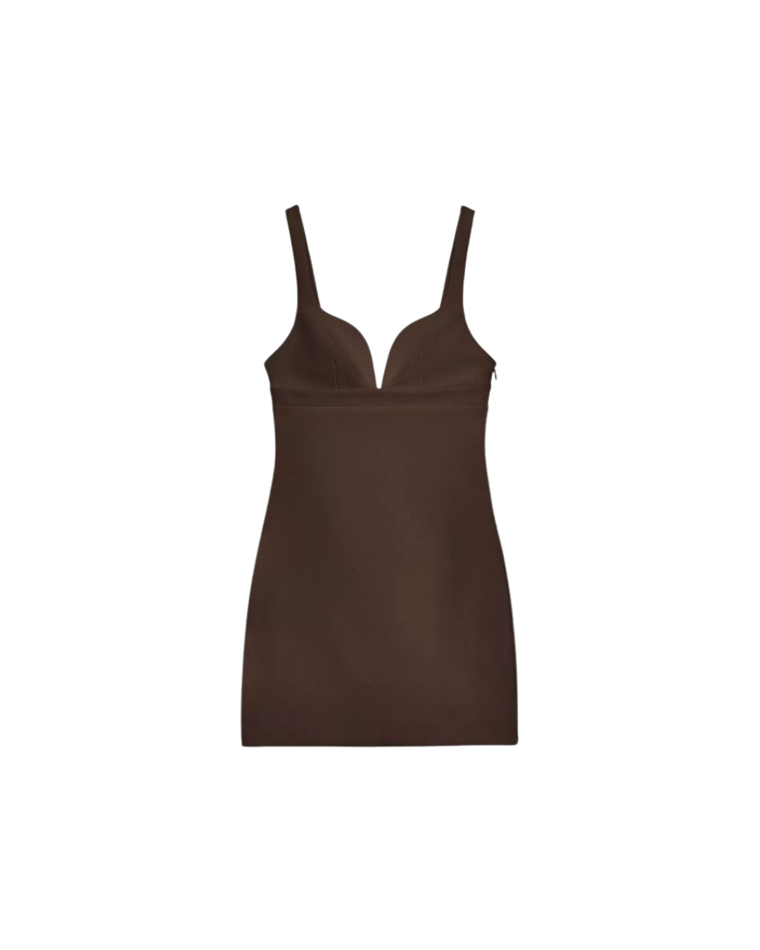 ZARA Robe Courte Élastique à Nœud