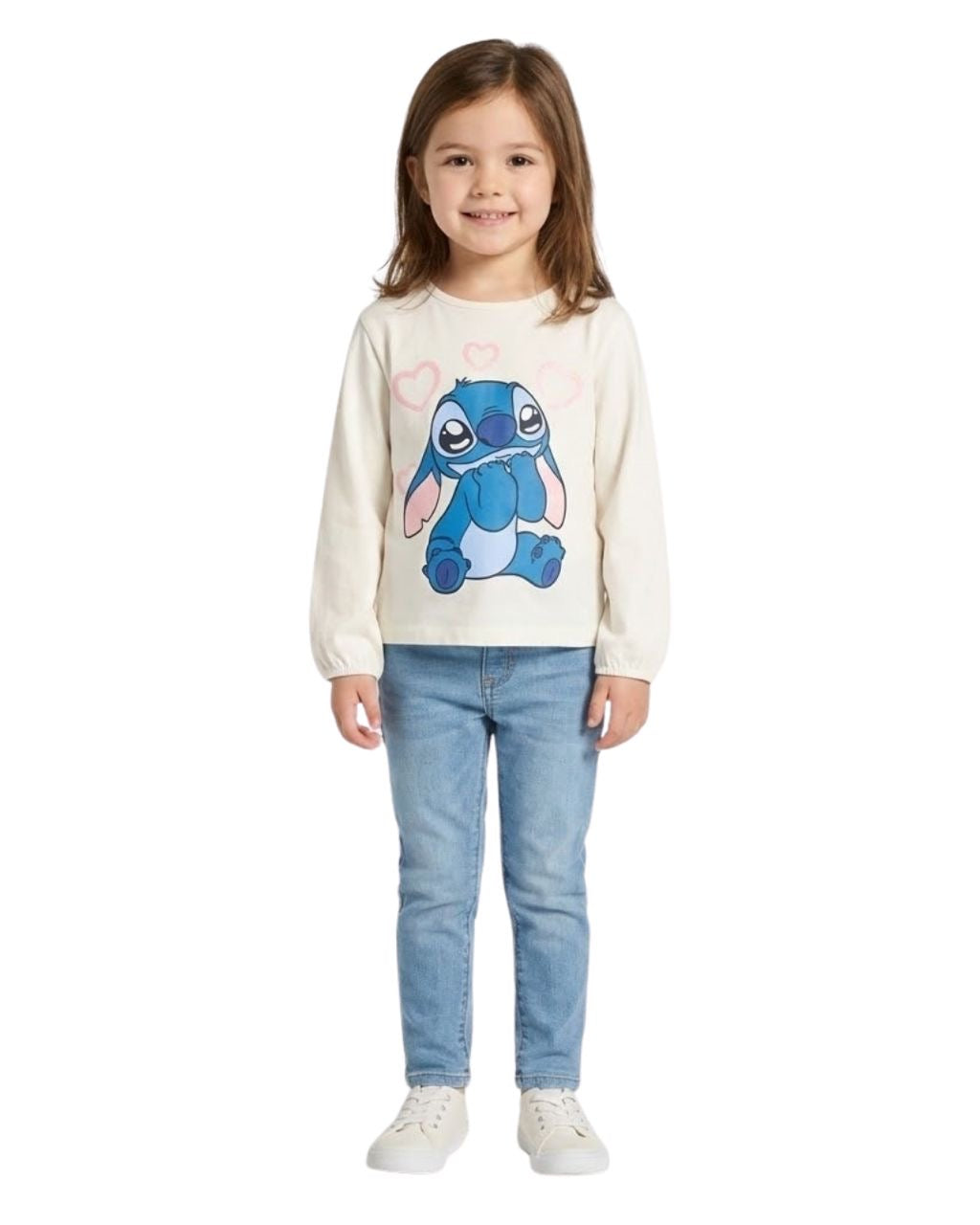 ORCHESTRA T-shirt manches longues Stitch Disney pour fille