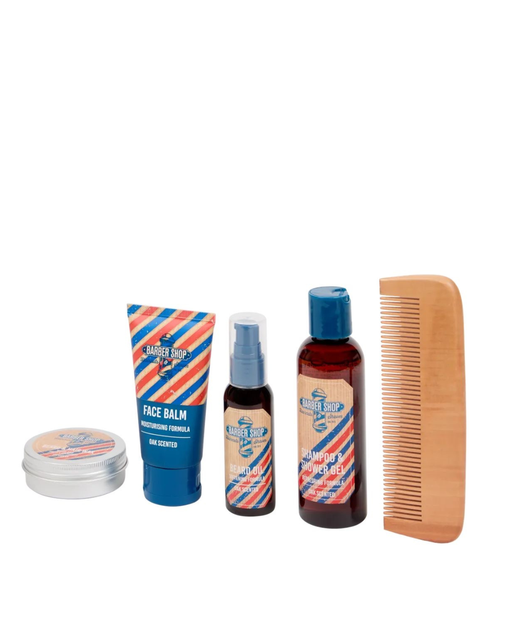 Coffret Barber Shop – 5 Pièces – Parfum Oak Scented