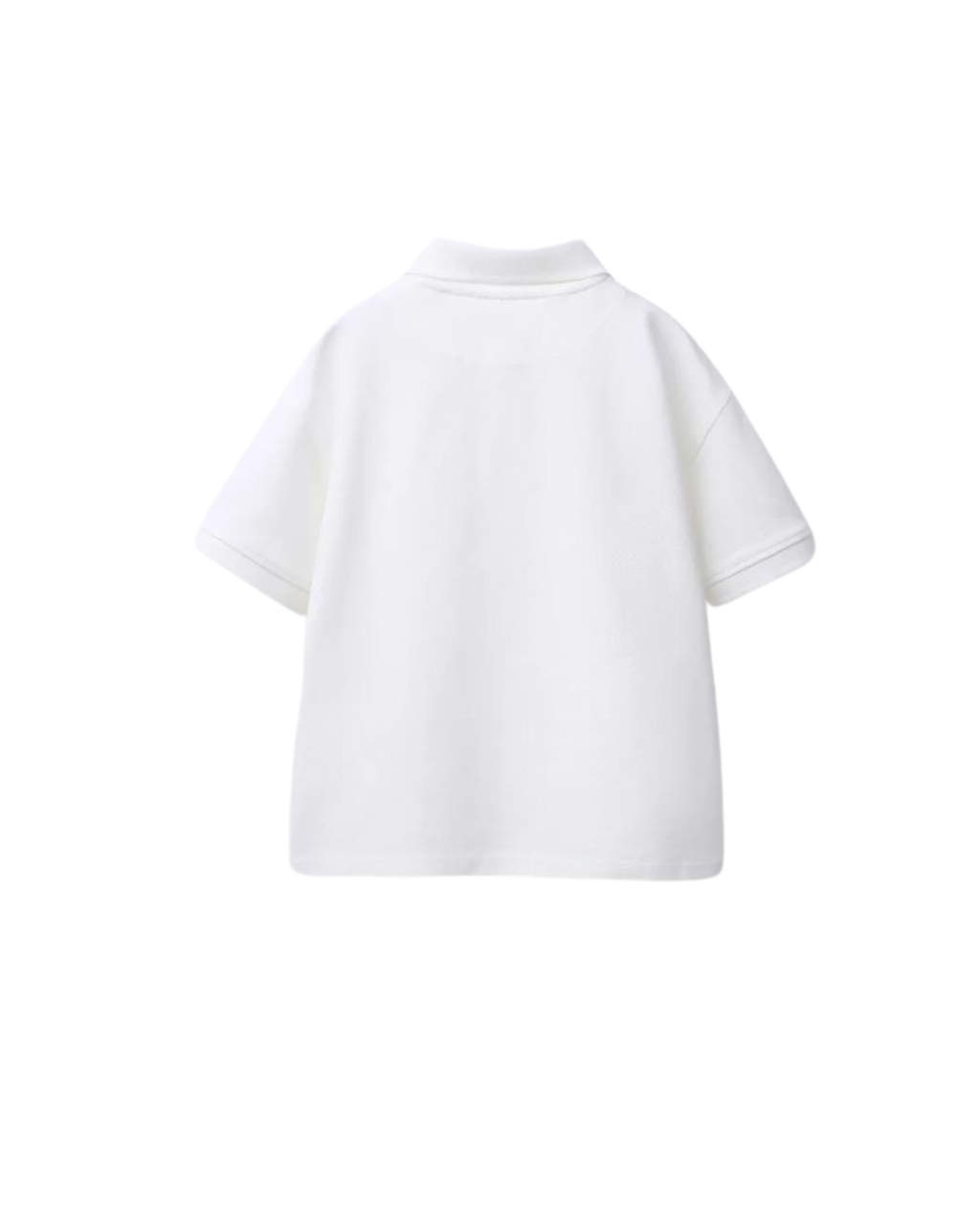 ZARA POLO BASIQUE UNI BLANC
