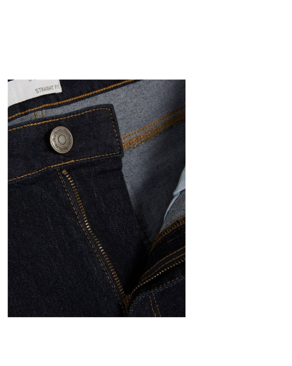 PRIMARK Jean droit à taille mi-haute et cinq poches