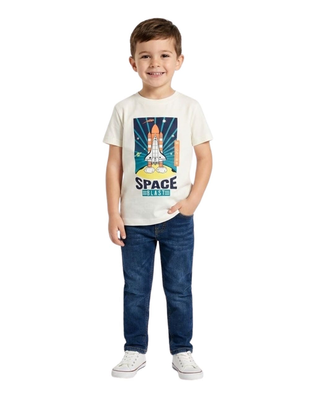 ORCHESTRA T-shirt manches courtes print fantaisie pour garçon