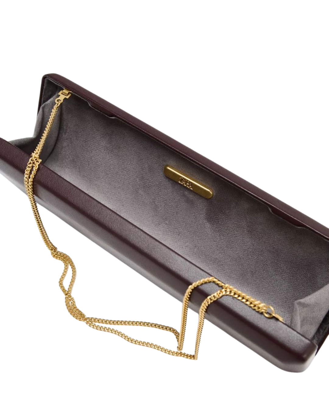 ZARA Pochette Rigide Allongée