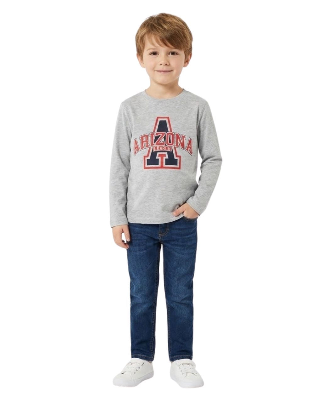 ORCHESTRA T-shirt manches longues print fantaisie pour garçon