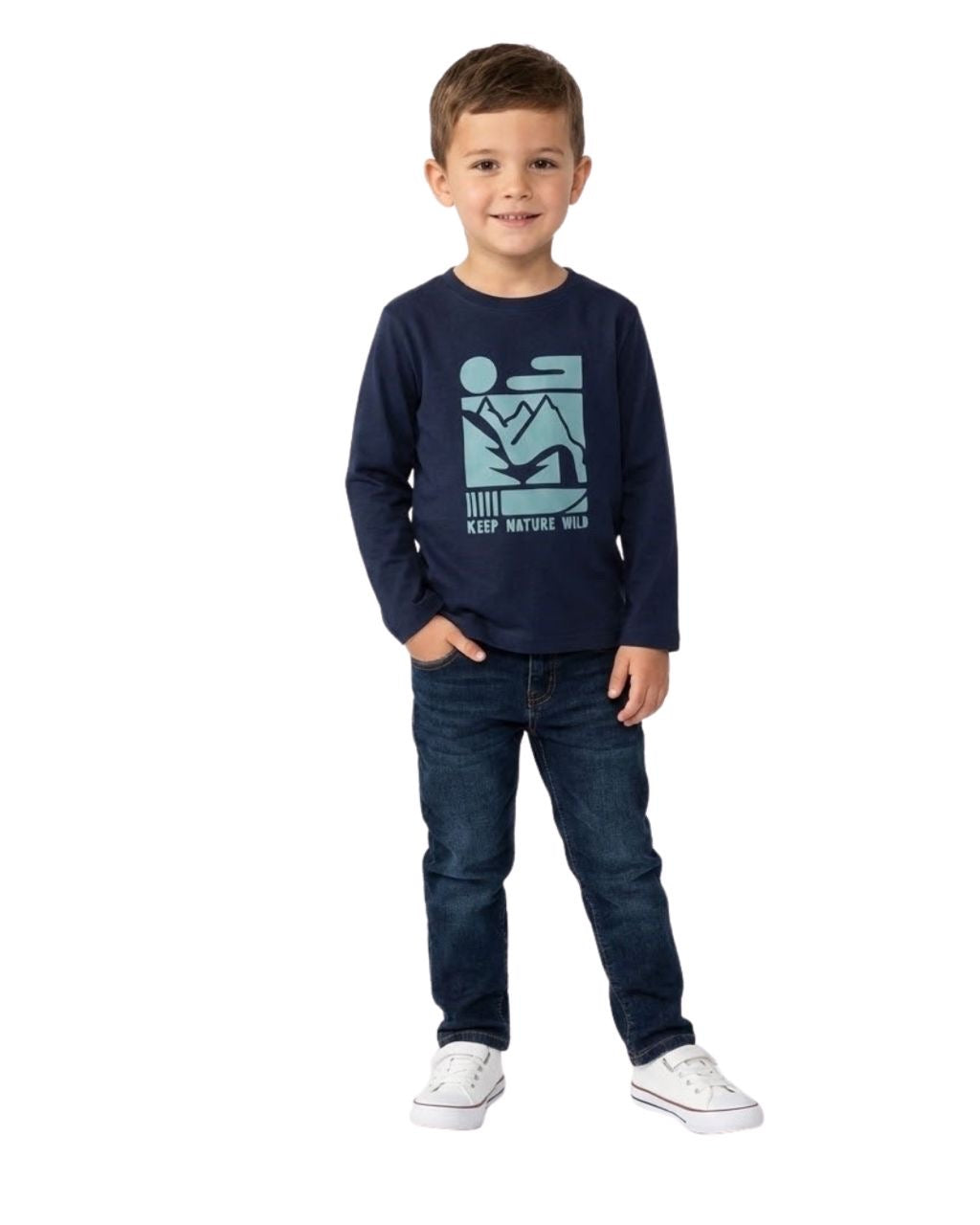 ORCHESTRA T-shirt manches longues printé pour garçon