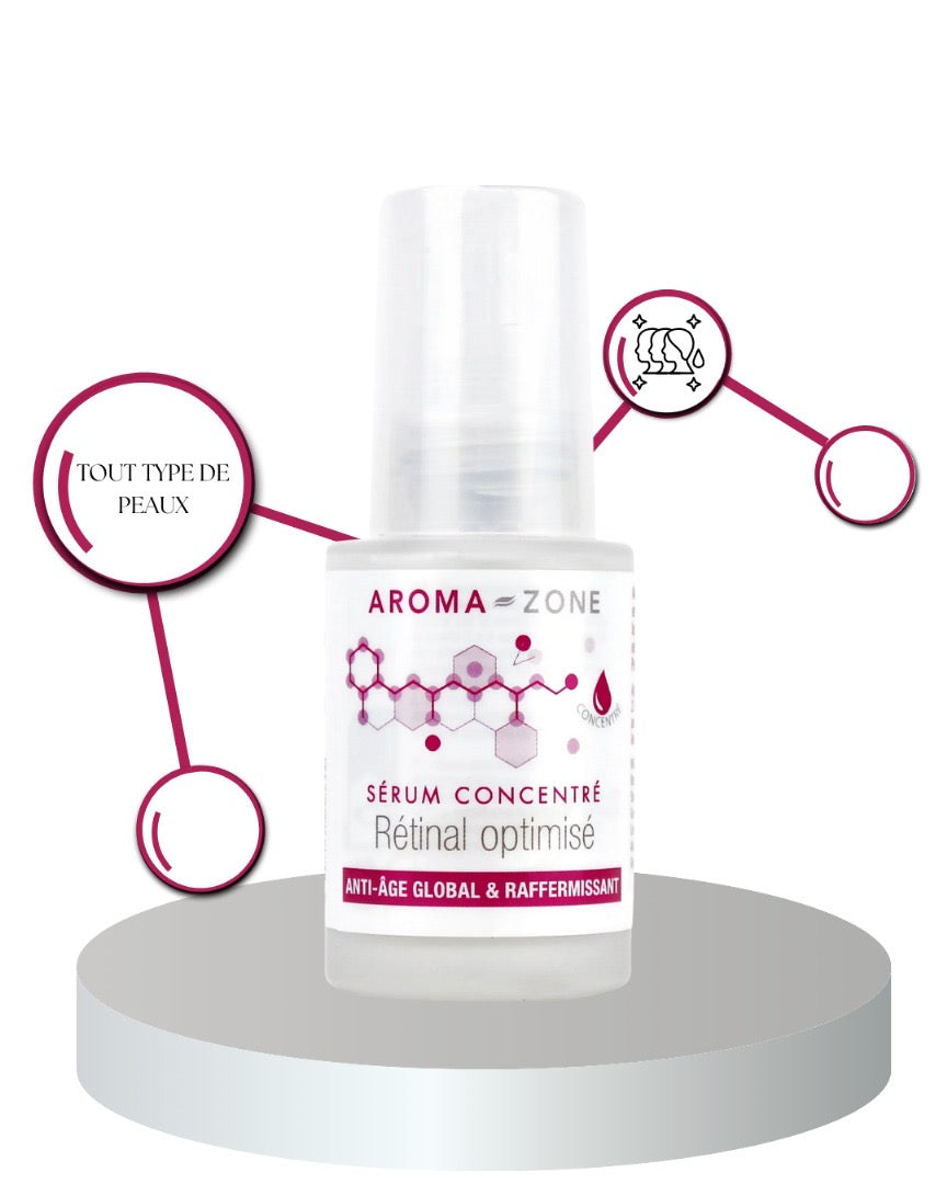 AROMA ZONE                                        Sérum visage concentré Rétinal optimisé 30 ml
