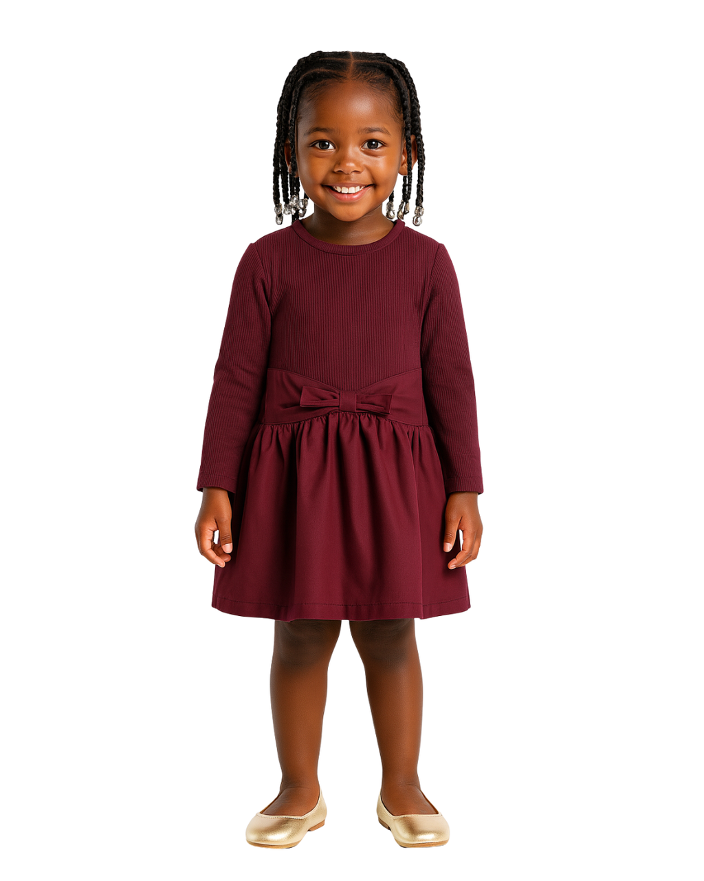 ZARA ROBE CÔTELÉE BIMATIÈRE À NŒUD