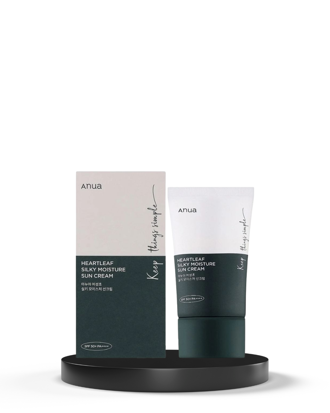 Anua  Crème solaire SPF 50+ - Heartleaf - 50 ml