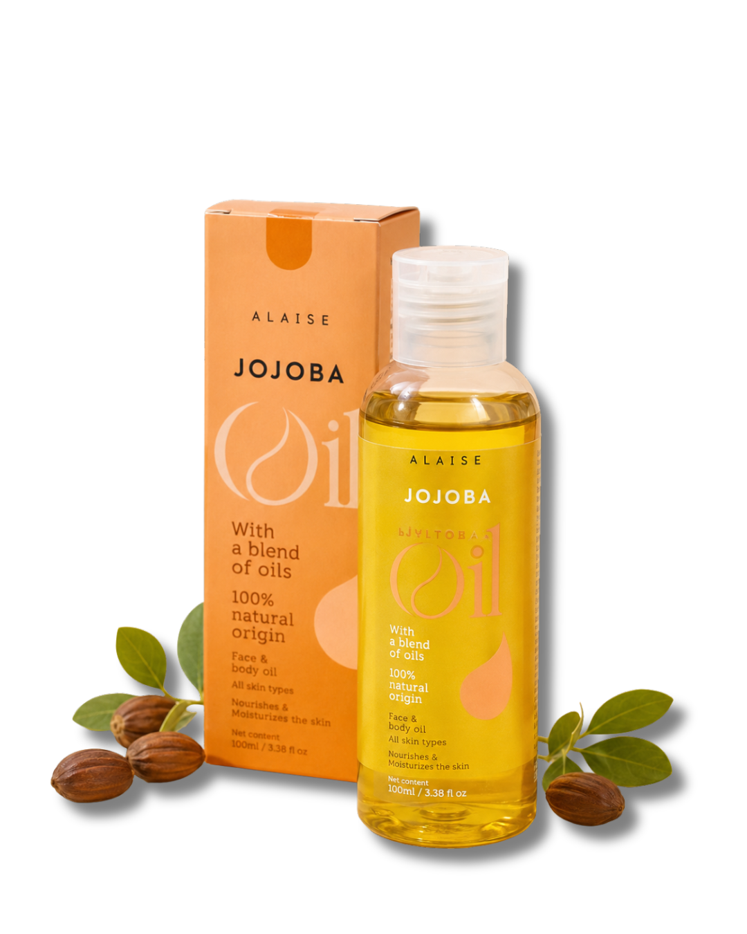 ALAISE Huile de Jojoba 100% d’Origine Naturelle 100ml