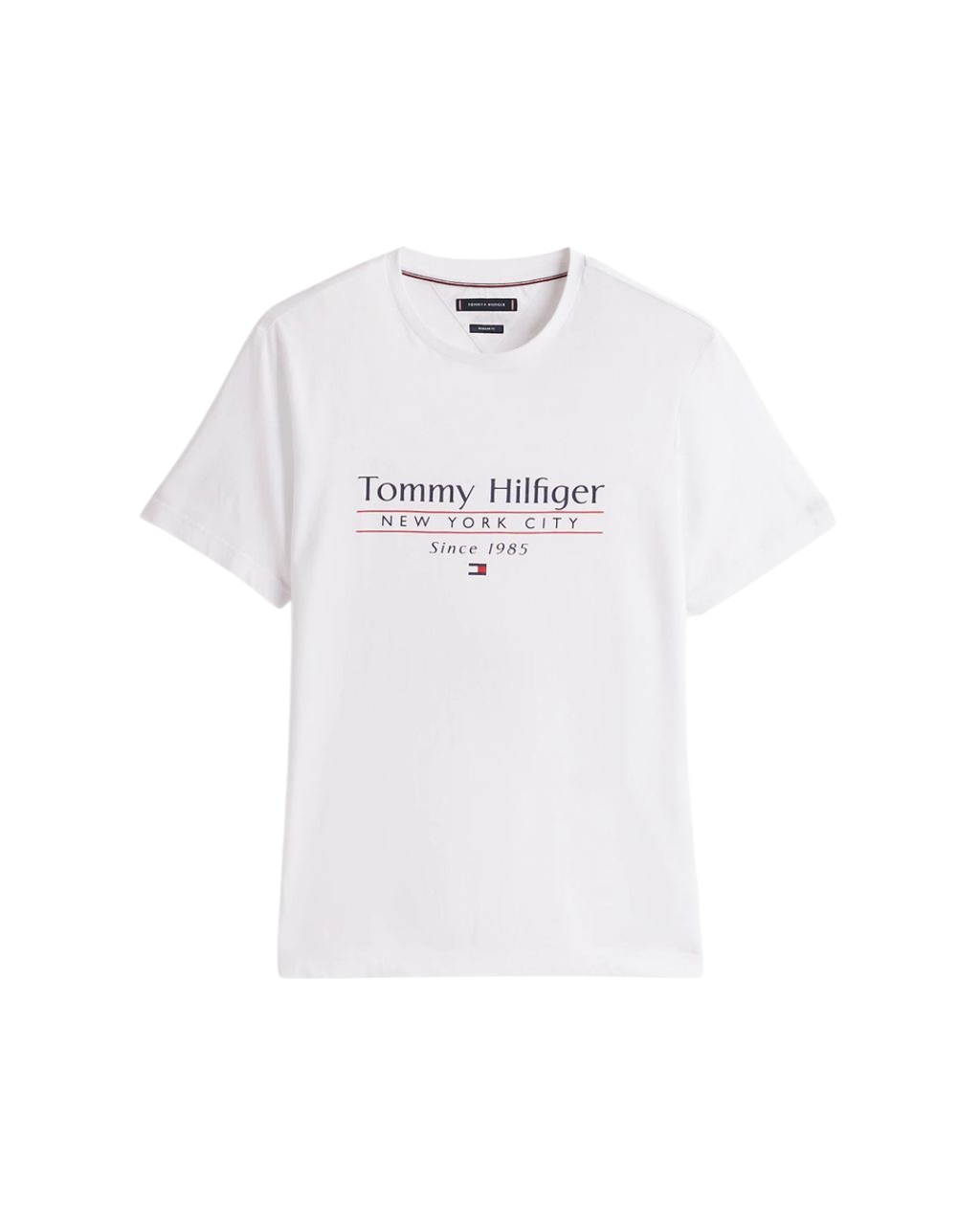 Tommy Hilfiger T-shirt à col ras-du-cou et logo
Blanc