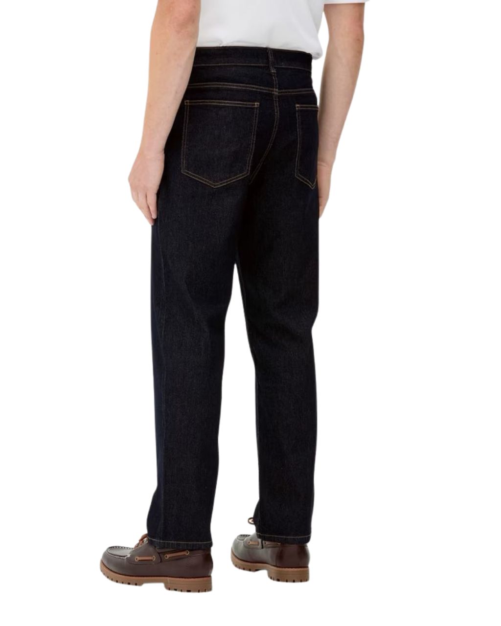 PRIMARK Jean droit à taille mi-haute et cinq poches