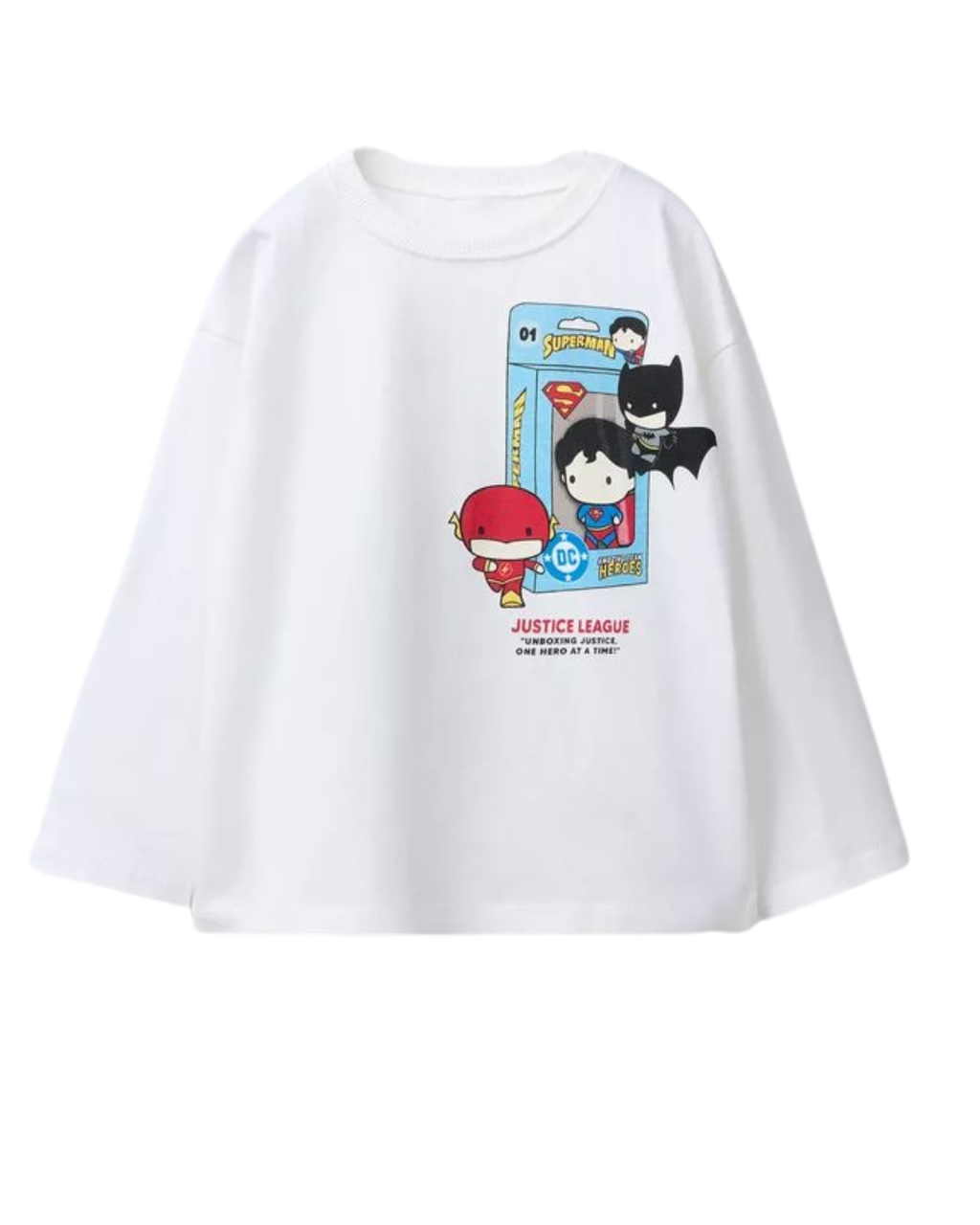 ZARA T-SHIRT JUSTICE LEAGUE DC