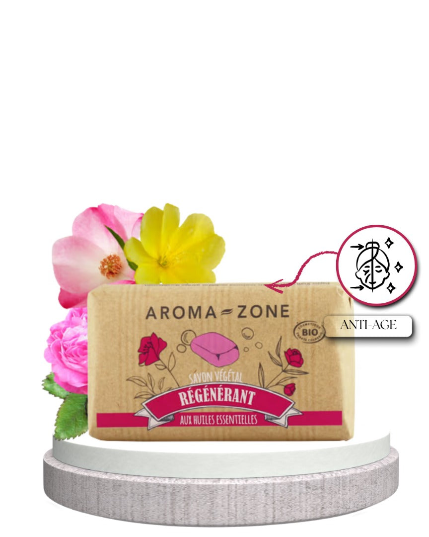 AROMA ZONE                                Savon végétal Régénérant 100g